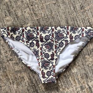 Boden Multicolor Paisley Bikini Bottom - NWT - size 10